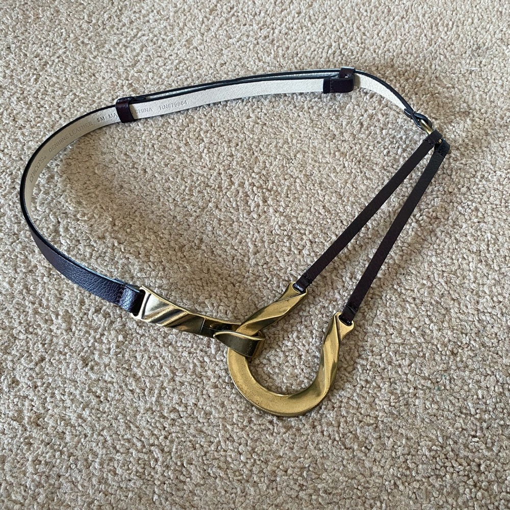Like New! Chico’s leather belt